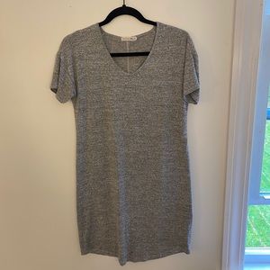 Rag & Bone/JEAN Gray V-Neck Dress